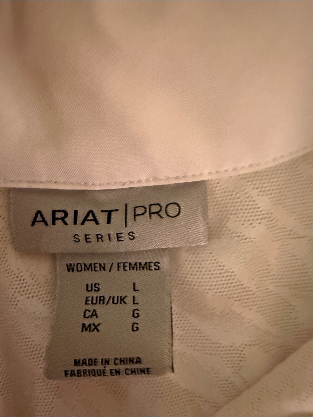 Ariat|Pro Series Women's Short Sleeve Zip Polo - Picture 6 of 6